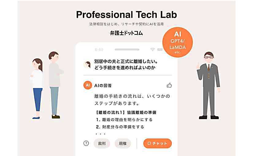 プロフェッショナル・テックを推進。弁護士ドットコムが「Professional Tech Lab」と「Professional Tech Fund」を創設のサムネイル画像