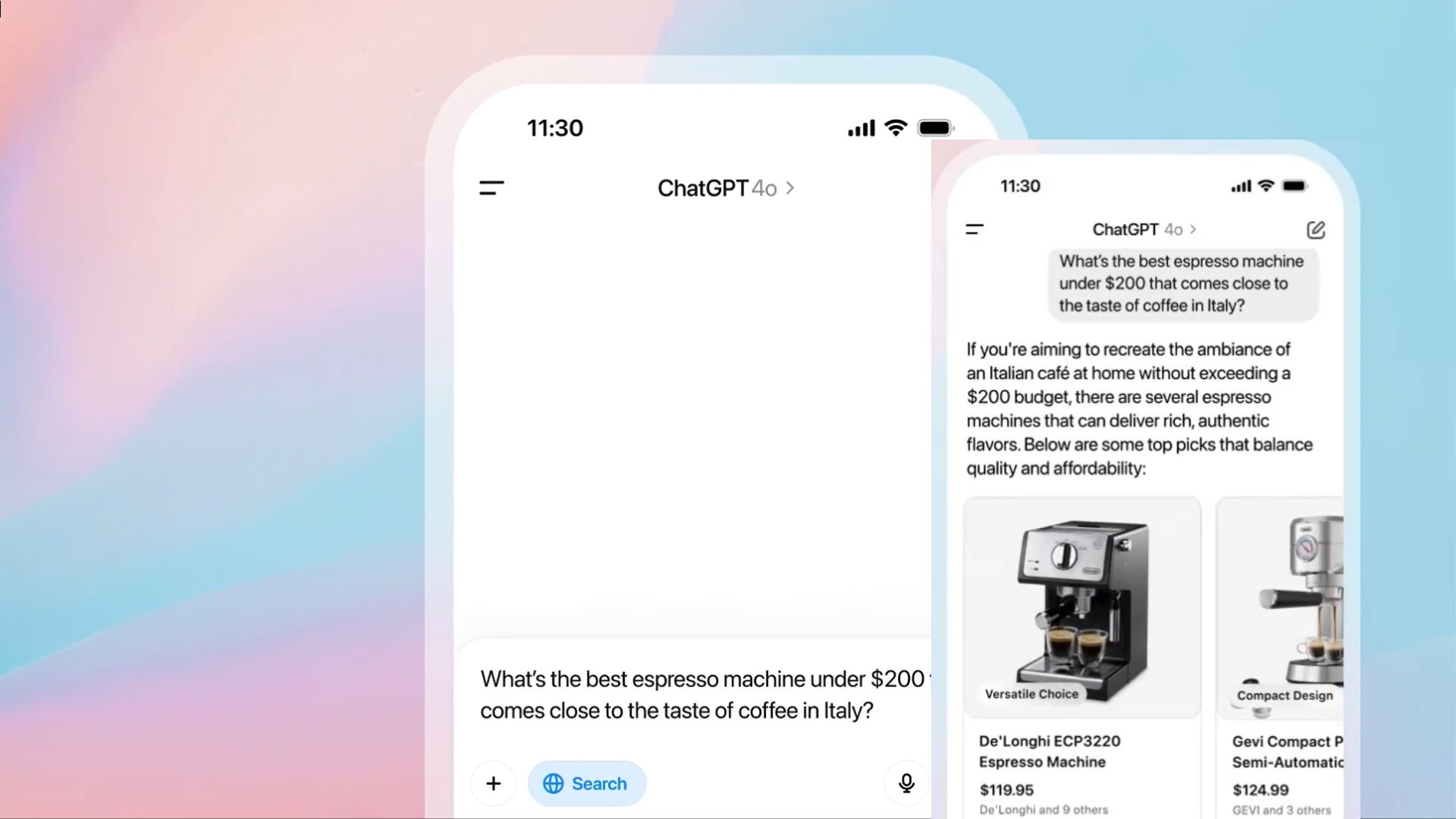 OpenAI、ChatGPTに商品検索機能を追加 広告に依存せずAIが中立的に推薦するシステム 全ユーザーに向け順次提供のサムネイル画像