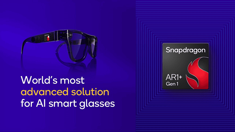 AR体験にスマホもクラウドも不要—Qualcomm、スマートグラス向けの新型プロセッサ「Snapdragon AR1+ Gen 1」を発表のサムネイル画像