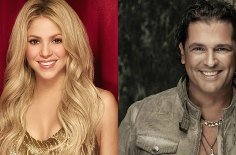 Ca sĩ Shakira và Carlos Vives