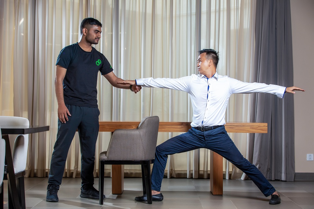 Chất lượng sinh hoạt cũng được cả thiện khi tập tư thế đứng