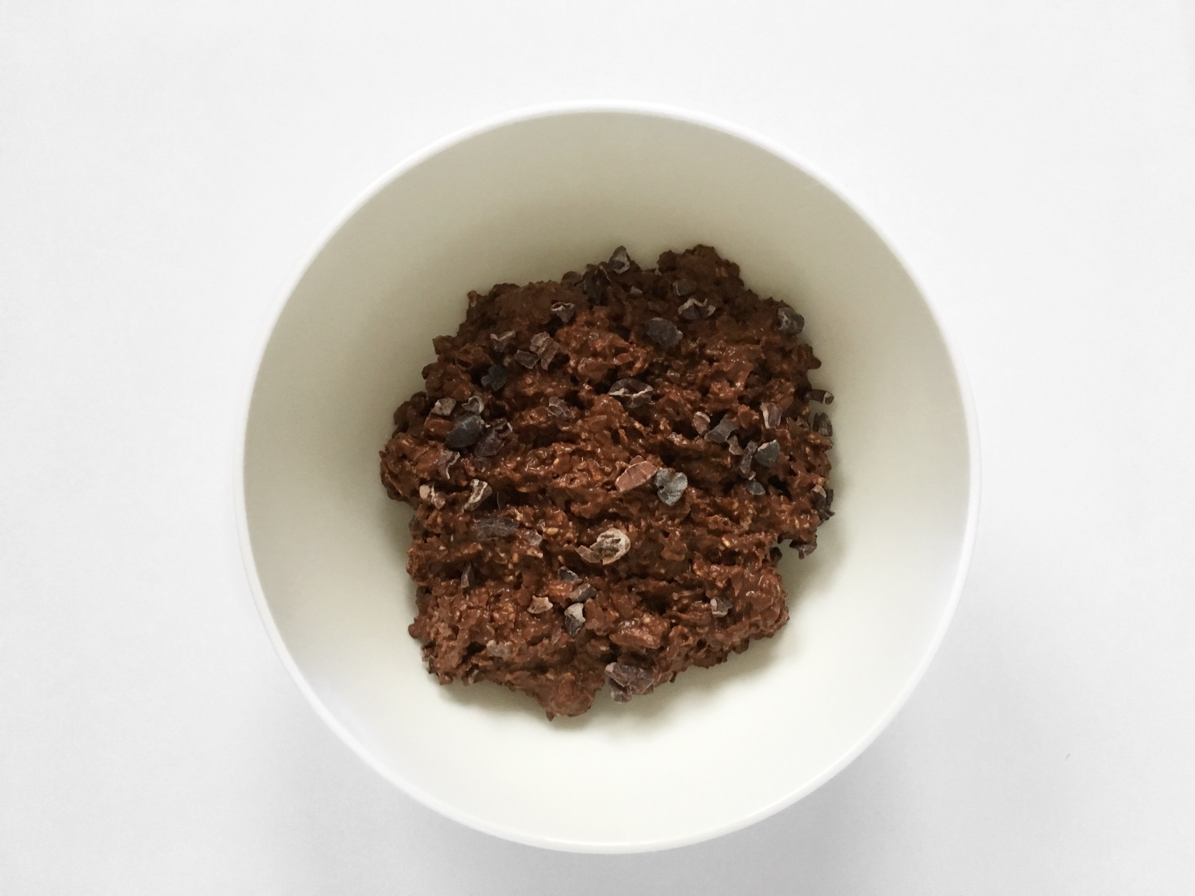 yến mạch chocolate qua đêm