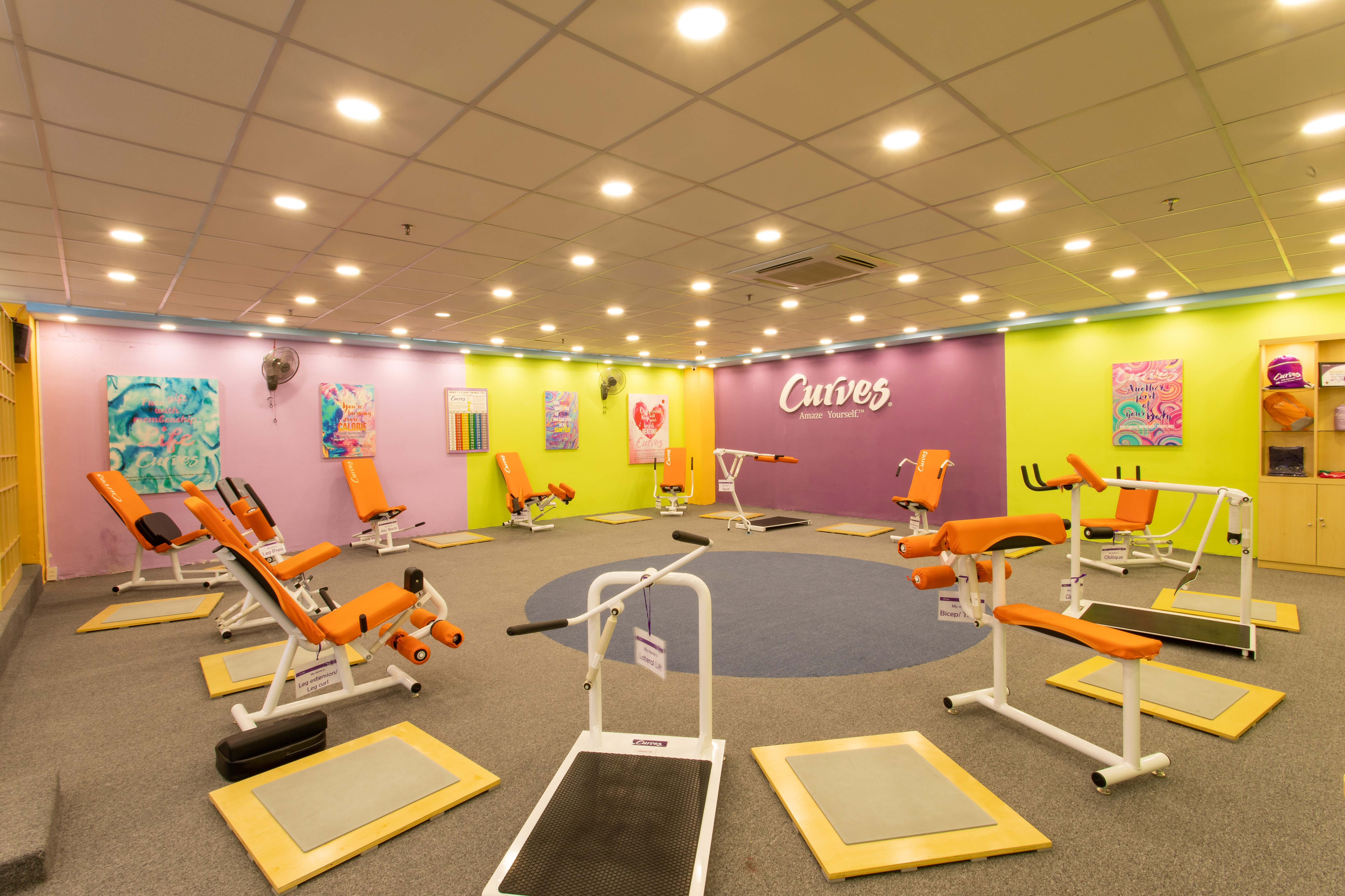 Hệ thống phòng tập Curves