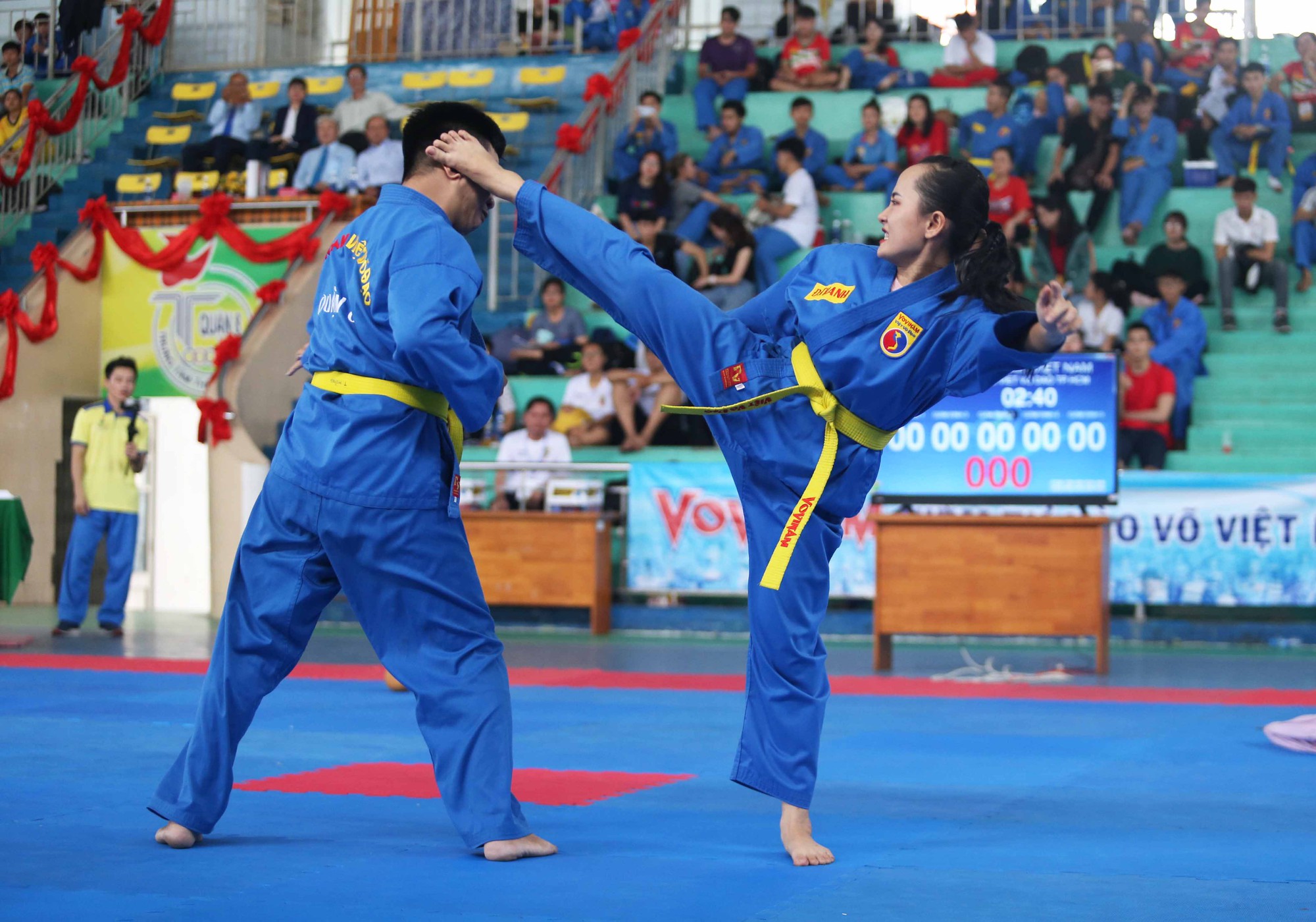 Vovinam di sản văn hoá Việt đậm chất võ đạo là môn học chính của Đại học  FPT  Đại học FPT Toàn quốc