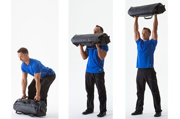 Bài tập squat thruster