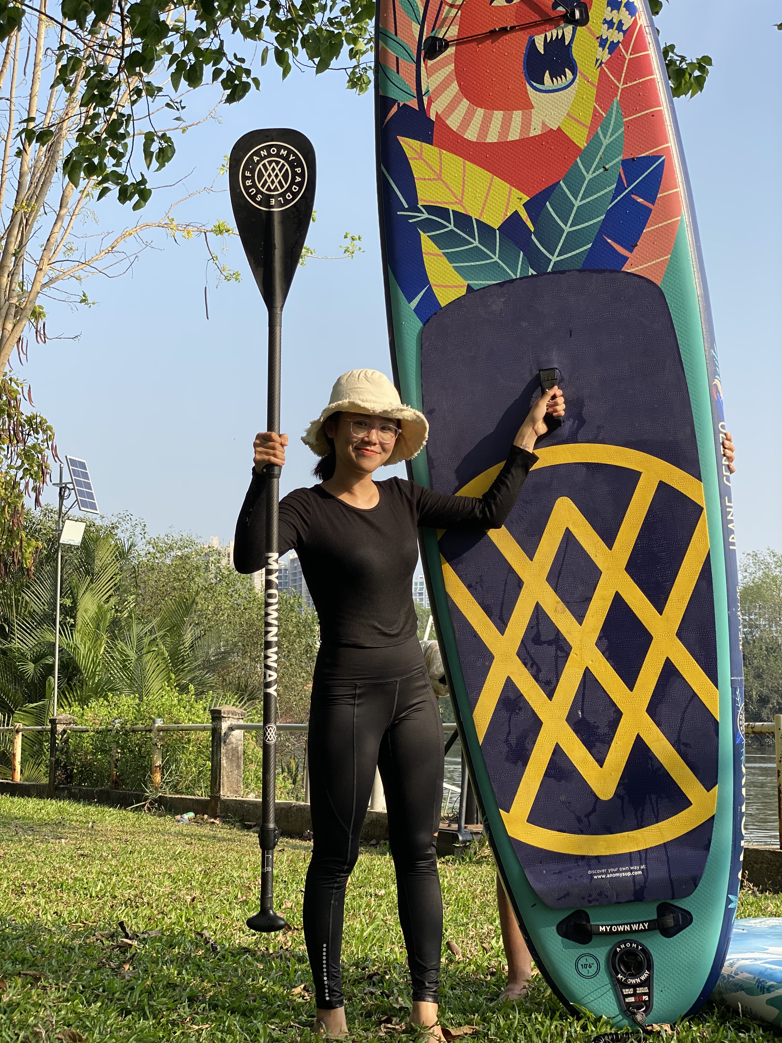 Thiết bị chèo SUP cơ bản