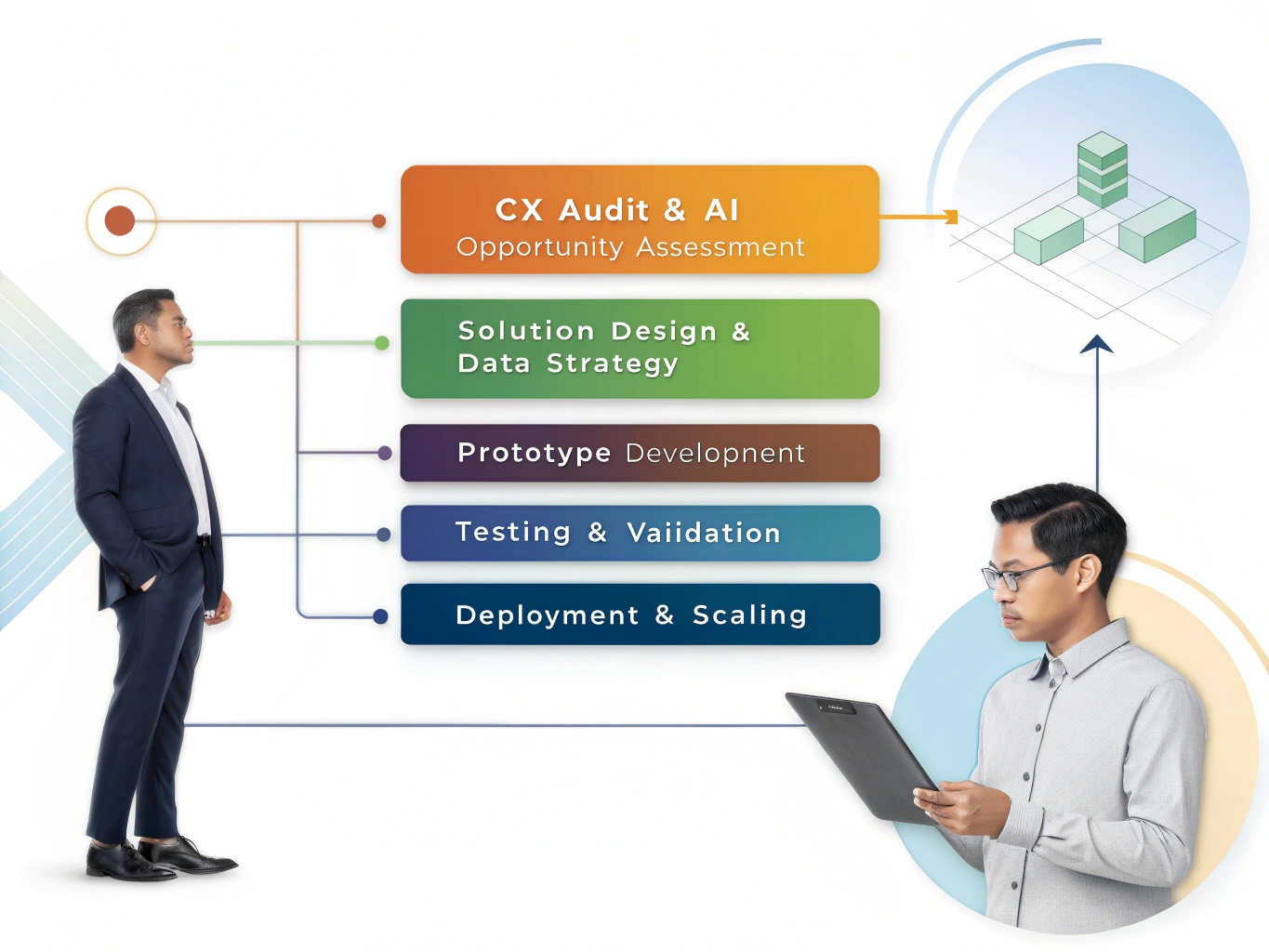 AI Implementation Lifecycle Diagram