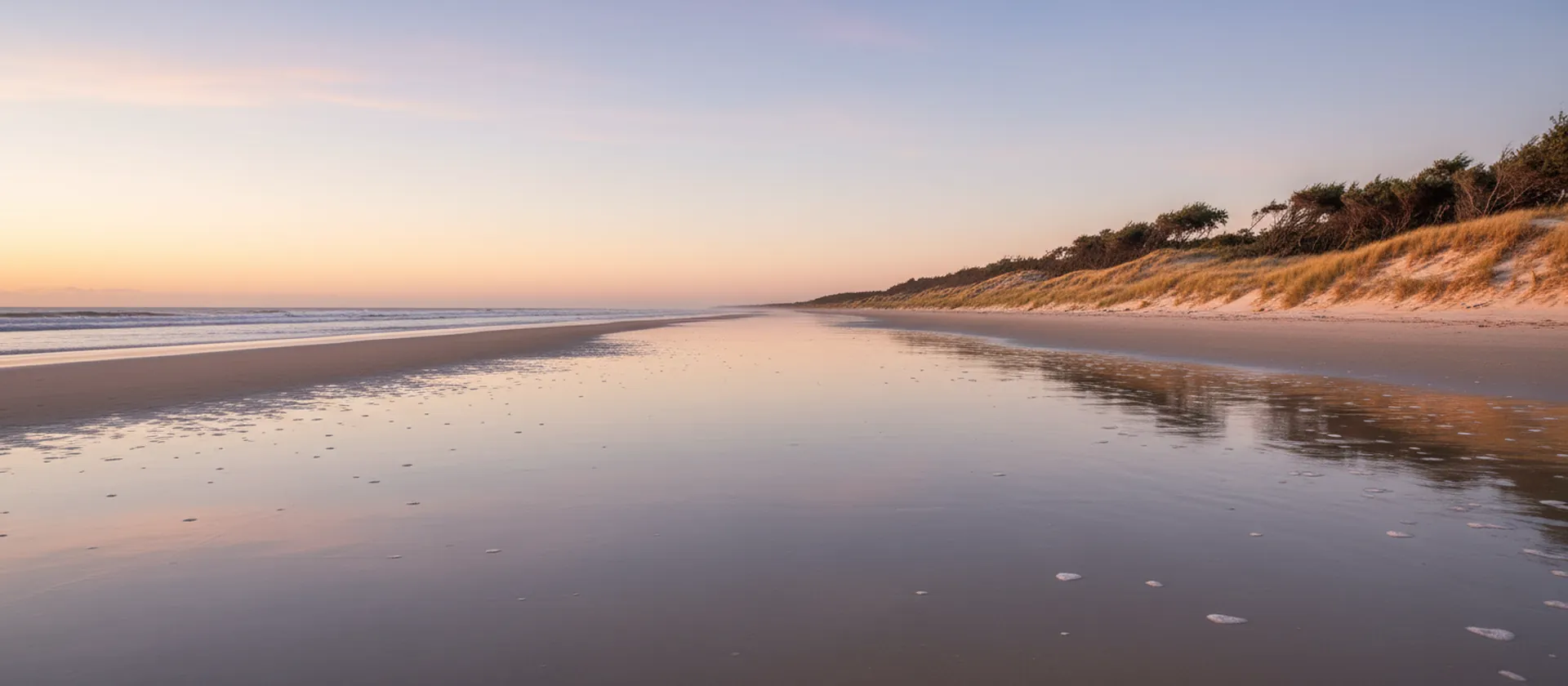 Bribie Island Ocean Beach, Moreton Bay