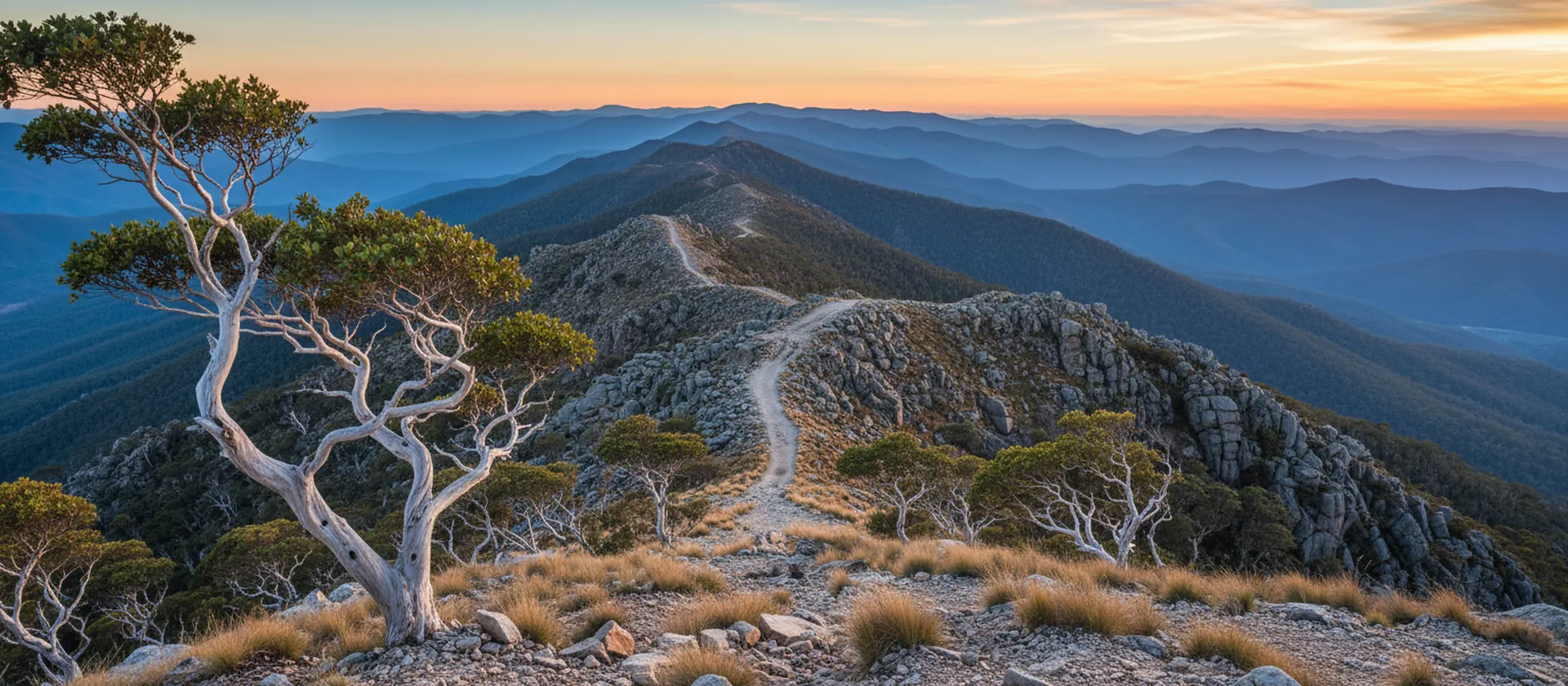 Dargo High Plains and the Blue Rag Range Track, Victorian High Country (Alpine National Park)