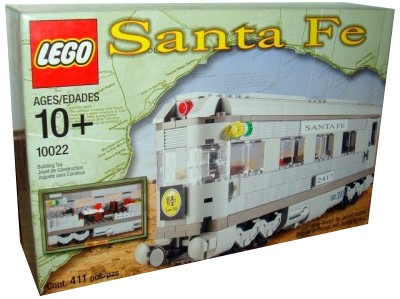 Santa Fe Cars - Set II (dining, observation, or sleeping car) image 2