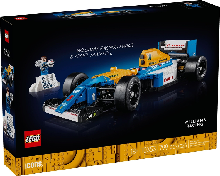 Williams Racing FW14B & Nigel Mansell image 2