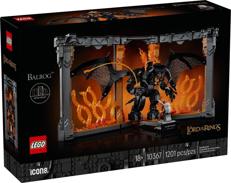 The Lord of the Rings: Balrog Book Nook