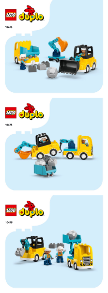 3 in 1 Construction Vehicles image 3