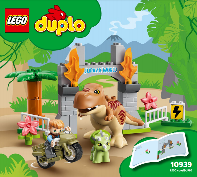 T. rex and Triceratops Dinosaur Breakout