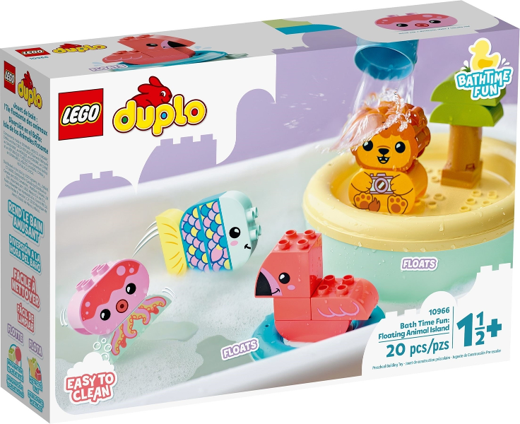 Bath Time Fun: Floating Animal Island image 2