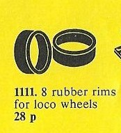 Rubber Rims for Locomotive Wheels image 2