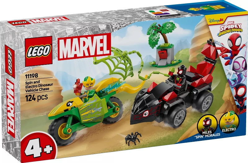 Spin and Electro Dinosaur Vehicle Chase image 3