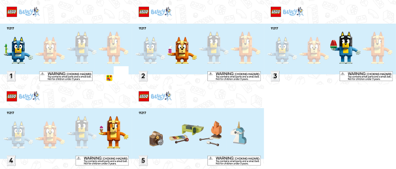 Brick-Built Bluey Family image 3