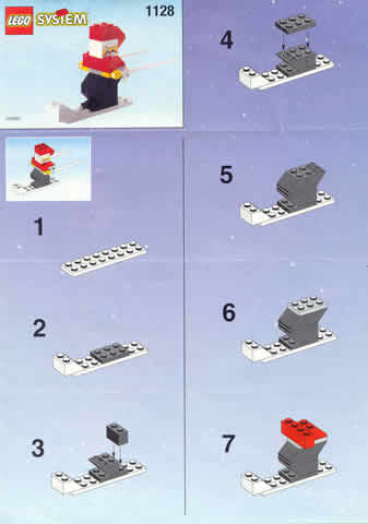 Santa on Skis