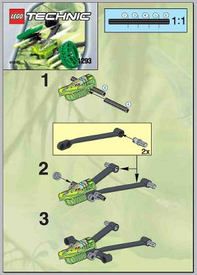 Yellow and Green RoboRider (Swamp Craft) (Kabaya Promotional Set) image 2