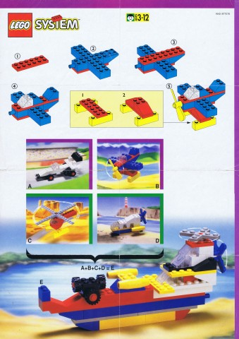 Lego Motion 3B, Sea Eagle - International version