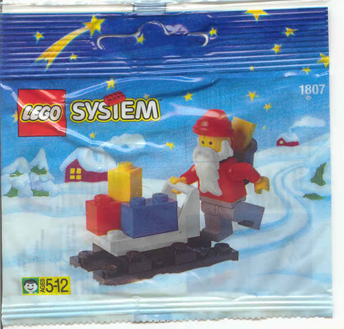 Santa Claus and Sleigh