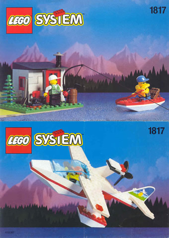 Sea Plane with Hut and Boat image 2