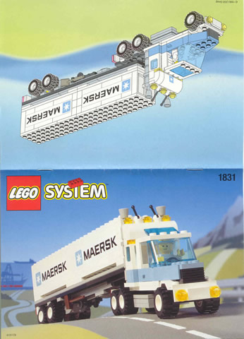 Maersk Line Container Lorry image 2