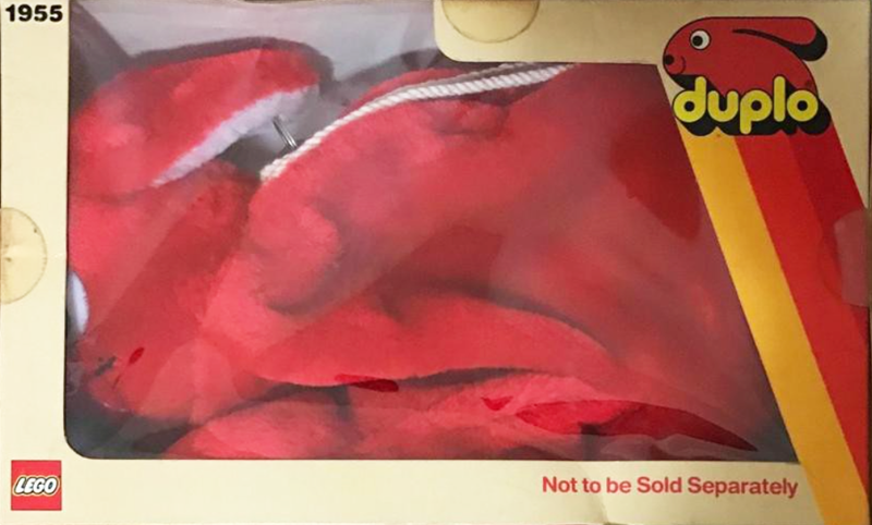 Plush Red Bunny / Rabbit Storage Bag image 2