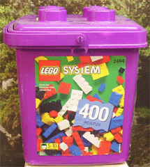 400-Piece Purple Bucket image 2