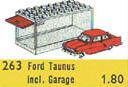 1:87 Ford Taunus 17M de Luxe with Garage image 3