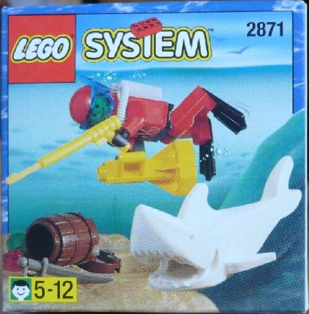 Diver and Shark image 2