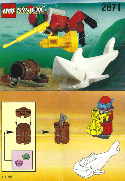 Diver and Shark