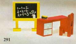 Blackboard and School Desk image 3