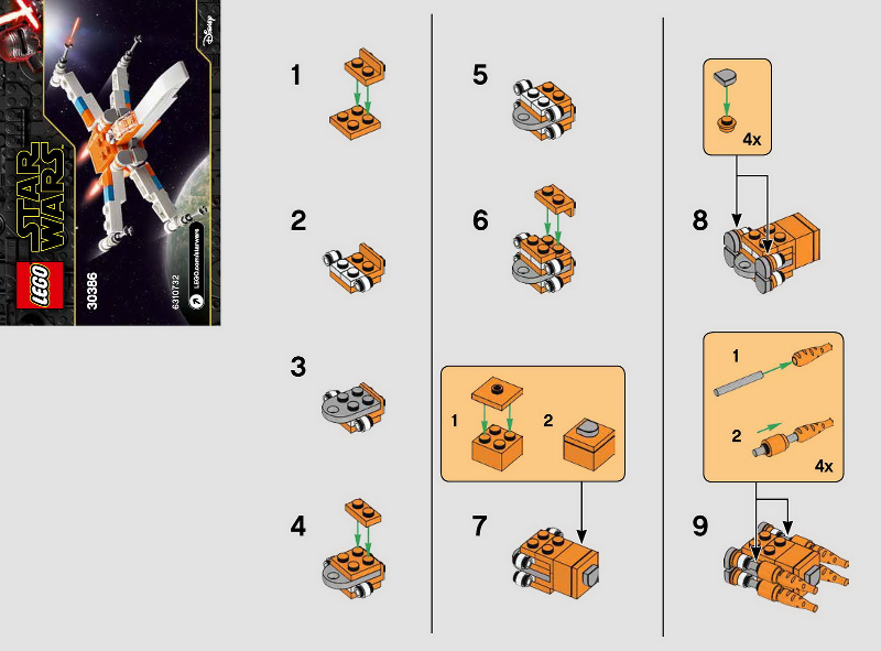 Poe Dameron's X-wing Fighter