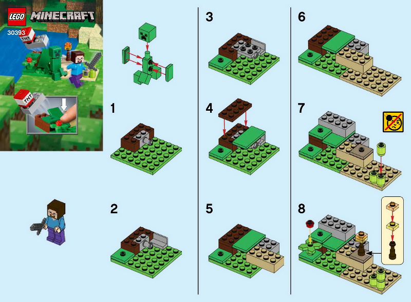 Steve and Creeper
