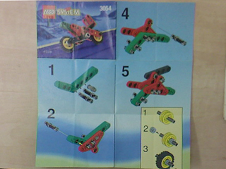 Kelloggs Promotional Set: TECHNIC Motorcycle