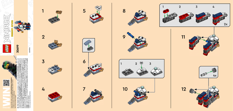 Mini Ninja Combo Mech
