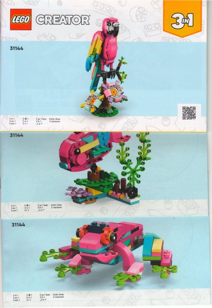 Exotic Pink Parrot image 2