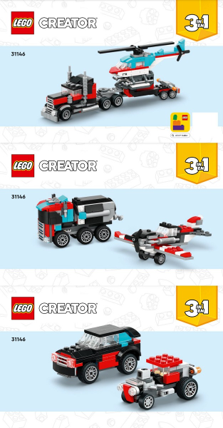 Flatbed Truck with Helicopter image 3