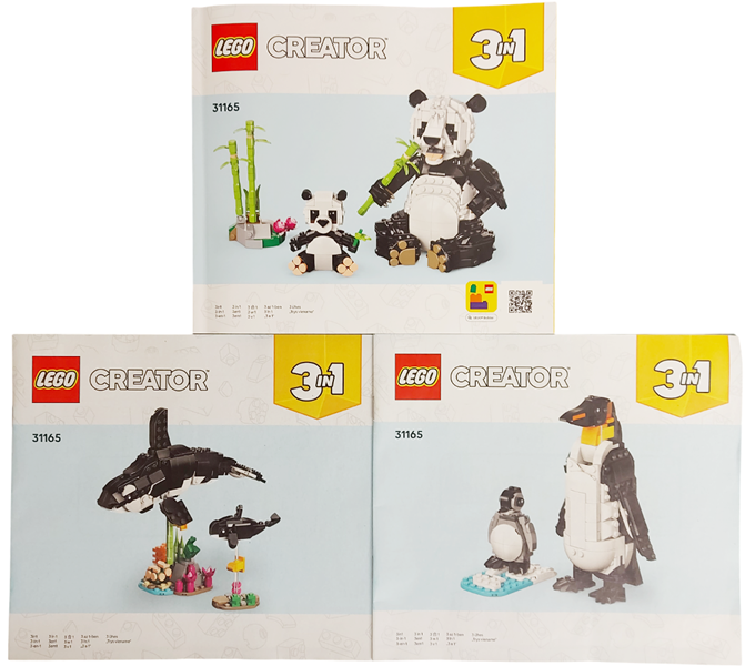Wild Animals: Panda Family