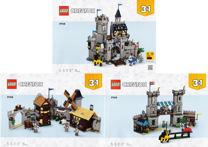 Medieval Horse Knight Castle