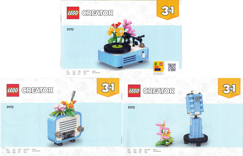 Record Player with Flowers image 2