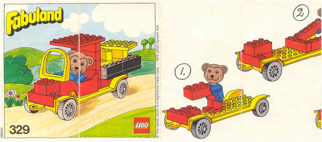 Bernard Bear and his Delivery Lorry