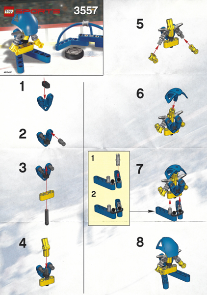 Blue Player & Goal