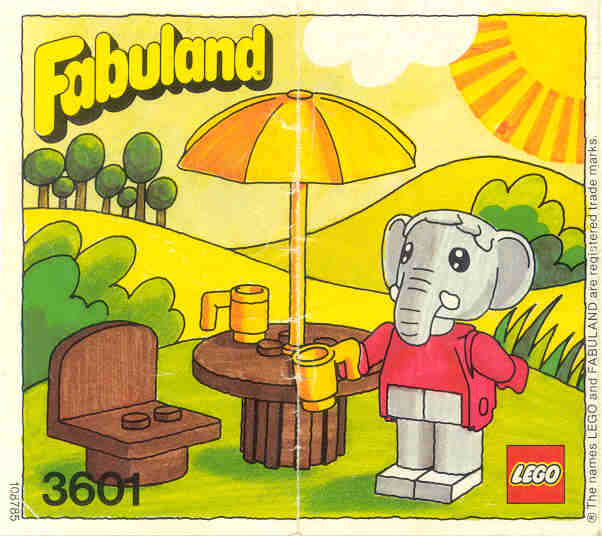 Edward Elephant's Garden Table