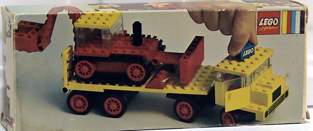 Low-Loader with Excavator image 2