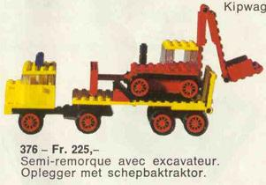 Low-Loader with Excavator image 3