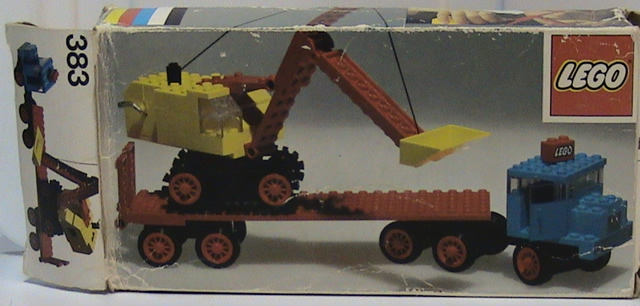 Truck with Excavator image 2