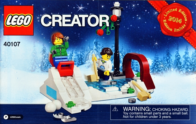 Winter Skating Scene